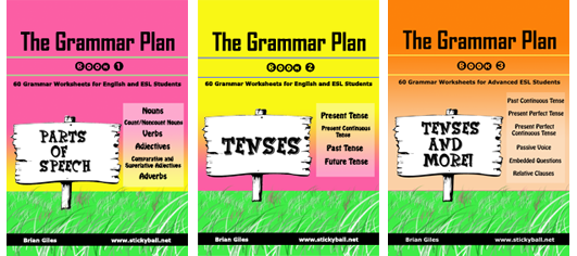 The Grammar Plan - Comprehensive Grammar Worksheets